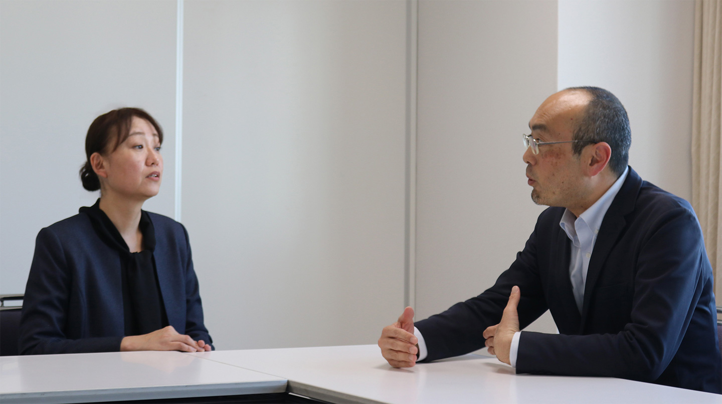 岩田先生と島野先生 画像