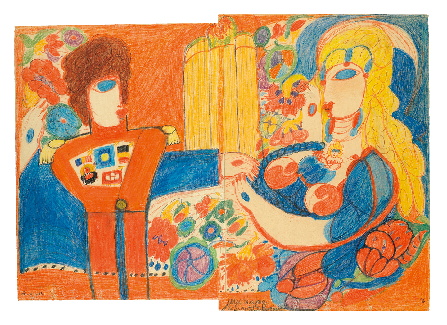 聖カトリーヌの結婚・作品画像