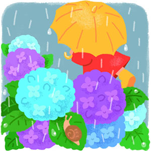 June Month Spring Months of the Year 季節と月名