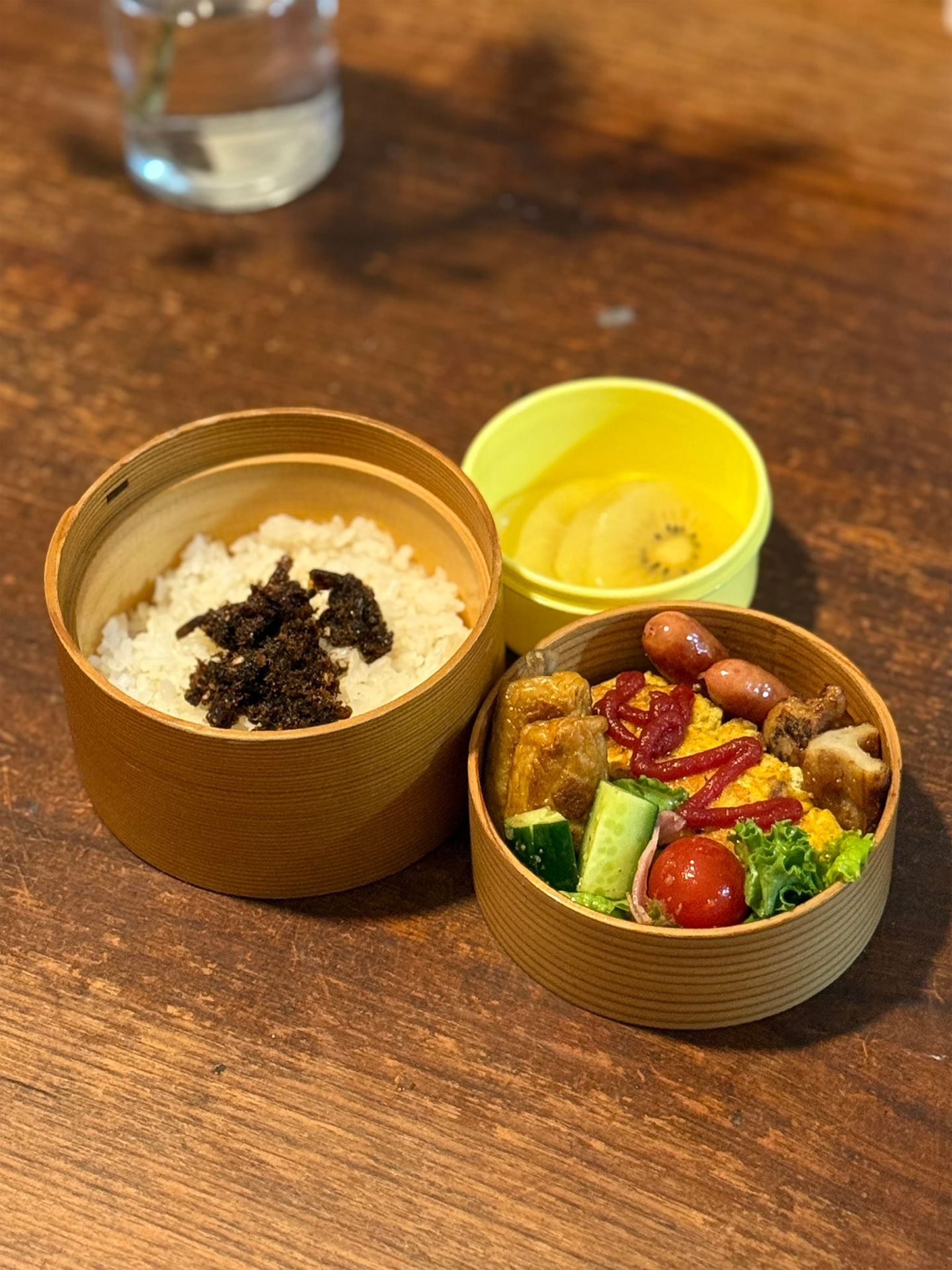 坂口さんが娘に作ったお弁当。（ご本人提供）　画像